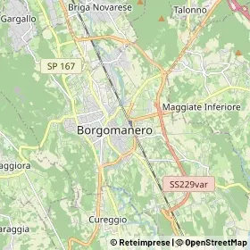 Mappa Borgomanero