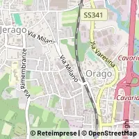 Map Jerago con Orago