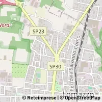 Mapa Lomazzo