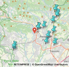 Mappa Via Amerigo Vespucci, 24030 Mapello BG, Italia (4.23231)