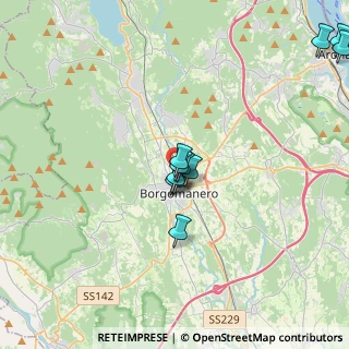 Mappa Via Stretta, 28021 Borgomanero NO, Italia (3.37091)