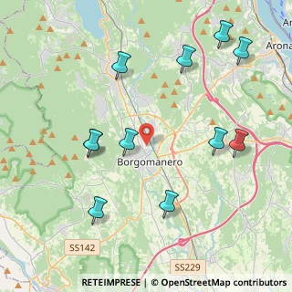 Mappa Via Stretta, 28021 Borgomanero NO, Italia (4.59364)