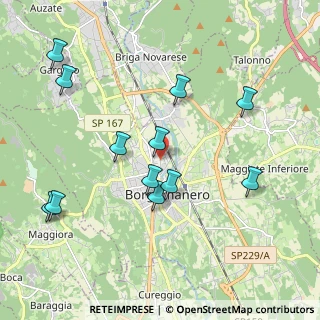 Mappa Via Stretta, 28021 Borgomanero NO, Italia (2.095)