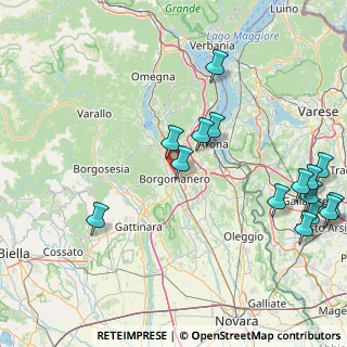 Mappa Via Stretta, 28021 Borgomanero NO, Italia (20.53933)