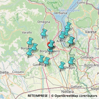 Mappa Via Stretta, 28021 Borgomanero NO, Italia (11.46563)