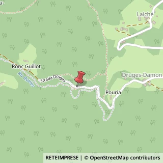 Mappa Servette, Località, 11020 Saint-Marcel, Aosta (Valle d'Aosta)