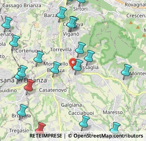 Mappa Via Montecuccoli, 23873 Missaglia LC, Italia (2.6325)