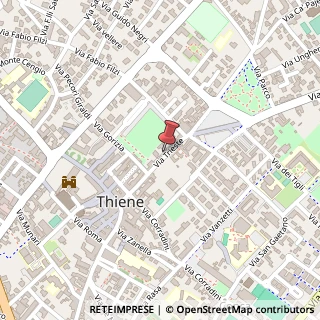 Mappa Via Trieste, 61, 36016 Thiene, Vicenza (Veneto)
