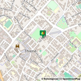 Mappa Via Trieste, 61, 36016 Thiene, Vicenza (Veneto)