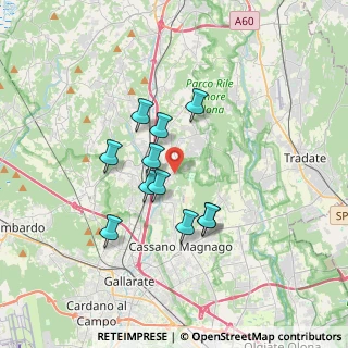Mappa Via Vicenza, 21040 Oggiona Con Santo Stefano VA, Italia (2.79909)