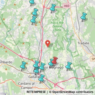 Mappa Via Vicenza, 21040 Oggiona Con Santo Stefano VA, Italia (5.62923)