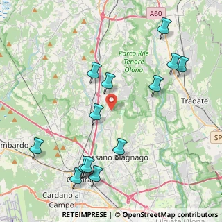 Mappa Via Vicenza, 21040 Oggiona Con Santo Stefano VA, Italia (4.82571)