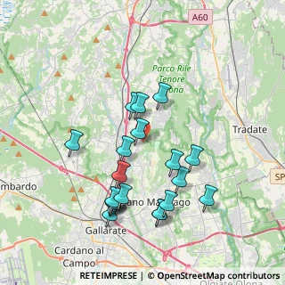 Mappa Via Vicenza, 21040 Oggiona Con Santo Stefano VA, Italia (3.7435)
