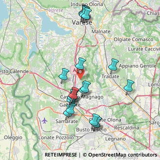 Mappa Via Vicenza, 21040 Oggiona Con Santo Stefano VA, Italia (8.3015)