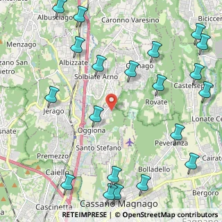 Mappa Via Vicenza, 21040 Oggiona Con Santo Stefano VA, Italia (2.966)