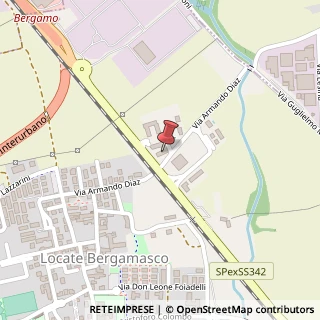 Mappa Via A. Diaz, 25, 24036 Ponte San Pietro, Bergamo (Lombardia)