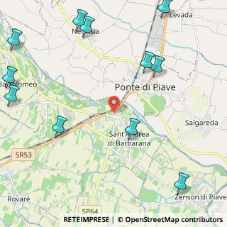 Mappa Via Enrico Toti, 31048 San Biagio di Callalta TV, Italia (3.11727)