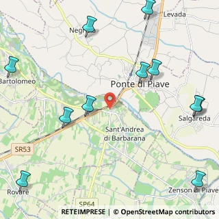 Mappa Via Enrico Toti, 31048 San Biagio di Callalta TV, Italia (3.02545)