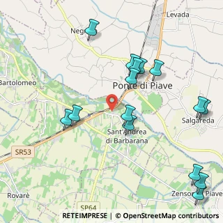 Mappa Via Enrico Toti, 31048 San Biagio di Callalta TV, Italia (2.40467)