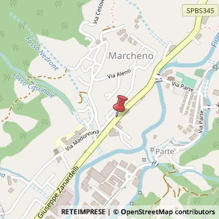 Mappa Via Zanardelli, 62, 25060 Marcheno, Brescia (Lombardia)