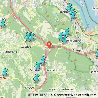 Mappa Via Gattona, 28013 Gattico NO, Italia (2.75357)