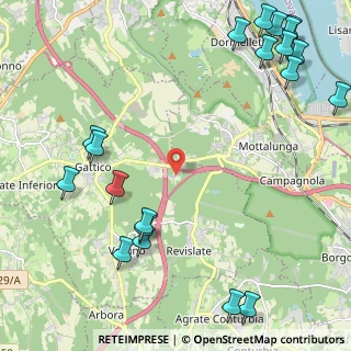 Mappa Via Gattona, 28013 Gattico NO, Italia (3.137)