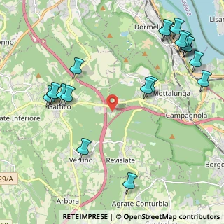 Mappa Via Gattona, 28013 Gattico NO, Italia (2.7635)