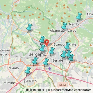 Mappa Via Rota Gianbattista, 24124 Bergamo BG, Italia (4.01923)