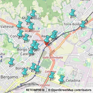 Mappa Via Rota Gianbattista, 24124 Bergamo BG, Italia (1.201)