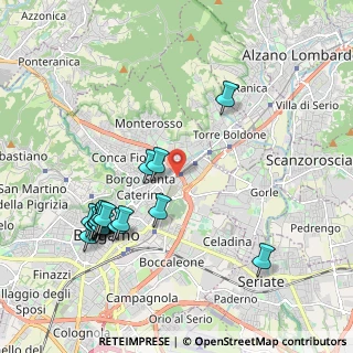 Mappa Via Rota Gianbattista, 24124 Bergamo BG, Italia (2.23278)