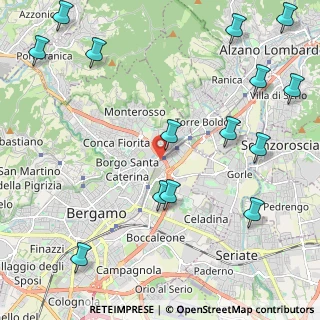 Mappa Via Rota Gianbattista, 24124 Bergamo BG, Italia (2.90214)