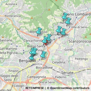 Mappa Via Rota Gianbattista, 24124 Bergamo BG, Italia (1.55364)