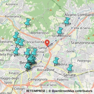 Mappa Via Rota Gianbattista, 24124 Bergamo BG, Italia (2.4305)