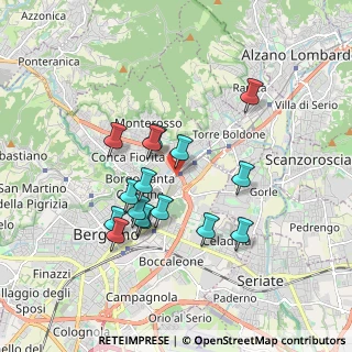 Mappa Via Rota Gianbattista, 24124 Bergamo BG, Italia (1.58063)