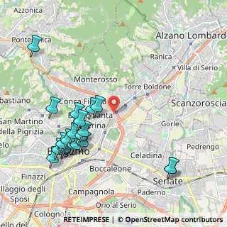 Mappa Via Rota Gianbattista, 24124 Bergamo BG, Italia (2.2735)