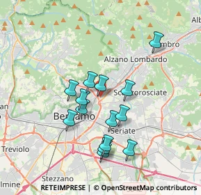 Mappa Via de Pretis, 24124 Bergamo BG, Italia (3.15143)