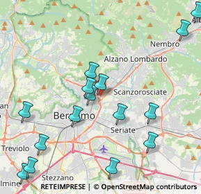 Mappa Via de Pretis, 24124 Bergamo BG, Italia (4.87733)