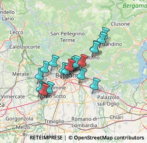 Mappa Via de Pretis, 24124 Bergamo BG, Italia (9.9115)