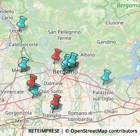 Mappa Via de Pretis, 24124 Bergamo BG, Italia (12.86278)
