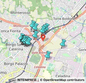 Mappa Via de Pretis, 24124 Bergamo BG, Italia (0.7625)