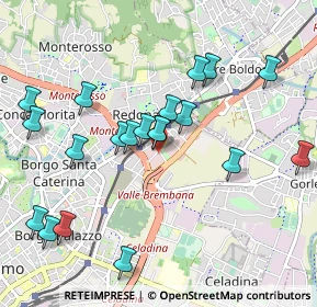 Mappa Via de Pretis, 24124 Bergamo BG, Italia (1.0145)