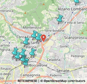 Mappa Via de Pretis, 24124 Bergamo BG, Italia (2.32)