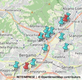 Mappa Via Bezzecca, 24124 Bergamo BG, Italia (1.94)