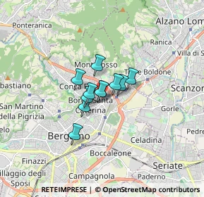 Mappa Via Bezzecca, 24124 Bergamo BG, Italia (0.82)