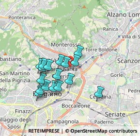 Mappa Via Bezzecca, 24124 Bergamo BG, Italia (1.51)