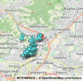 Mappa Via Bezzecca, 24124 Bergamo BG, Italia (1.65)