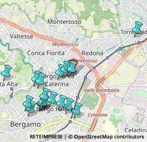 Mappa Via Bezzecca, 24124 Bergamo BG, Italia (1.1)