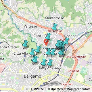 Mappa Via dei Ghirardelli, 24124 Bergamo BG, Italia (0.7695)
