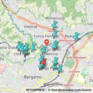 Mappa Via dei Ghirardelli, 24124 Bergamo BG, Italia (0.961)