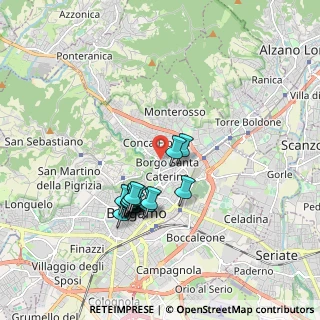 Mappa Via dei Ghirardelli, 24124 Bergamo BG, Italia (1.59125)